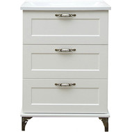 Тумба напольная с раковиной Эстет Bali Classic 80 см, 3 ящика ФР-00002233 фото 