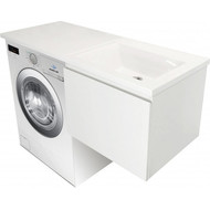 Тумба подвесная с раковиной-столешницей Эстет Dallas Luxe 110 см R, 1 ящик ФР-00002024 фото 