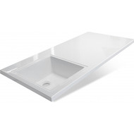 Раковина над стиральной машиной Эстет Dallas Luxe 110 см L ФР-00001741 фото 