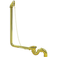 Сифон для ванн Эстет Царская/Бостон, золото фото 