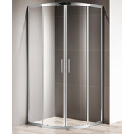 Душевое ограждение Cezares MOMENTO-R-2-90-C-Cr 90х90 см, хром/прозрачное фото 