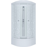 Душевая кабина Triton Стандарт В ДН4 Аква Мозаика 90х90 см, белый/узор фото 