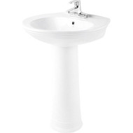 Раковина с пьедесталом Creo Ceramique Marseille 63 см фото 