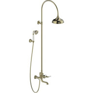 Душевая стойка Bravat Art F65193AR-A3-RUS, бронза, Цвет производителя: бронза фото 