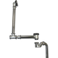 Слив-перелив BelBagno BB567-OVF-CRM, хром фото 