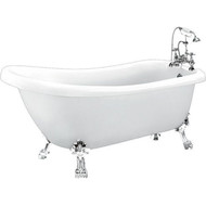 Ванна отдельностоящая BelBagno BB20-1700 168х72 см фото 