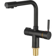 Смеситель для кухни Haiba HB70088-7, чёрный матовый фото 