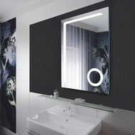 Зеркало Gair Art-2 60 см с антизапотевателем фото 