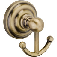 Двойной крючок Fixsen Retro FX-83805, цвет бронза фото 