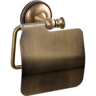Держатель для туалетной бумаги Fixsen Alfa GR-9510, цвет античная латунь фото 