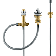 Скрытая часть Hansgrohe для однорычажного смесителя на 3 отверстия 13439180 фото 