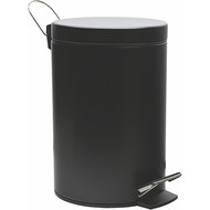 Ведро для мусора с педалью WasserKraft Elbe K-635BLACK фото 
