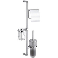 Стойка с держателем и ёршиком WasserKraft K-1438 фото 