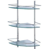 Полка стеклянная WasserKraft K-3133 30 см фото 