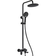 Душевая стойка WasserKraft Abens A17401, чёрный фото 