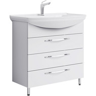 Тумба напольная с раковиной Aqwella Аллегро 85 см Agr.01.08/3 фото 