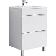 Тумба напольная с раковиной Aqwella Бриг 60 см Br.01.06/2/W фото 