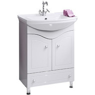 Тумба напольная с раковиной Aqwella Франческа 65 см FR0106 фото 