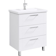 Тумба напольная с раковиной Aqwella Манчестер 70 см MAN01073 фото 