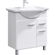 Тумба напольная с раковиной Aqwella Корсика 75 см KOR0107 (Раковина Стиль 75) фото 