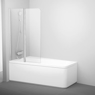 Шторка для ванны Ravak 10° 10CVS 100 см 7QLA0C03Z1 L алюминий/прозрачное фото 