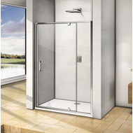 Душевая дверь Bas Orion WTW-PD-130-C-CH 130 см хром/прозрачное фото 