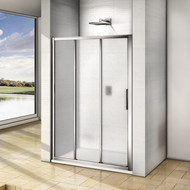 Душевая дверь Bas Orion WTW-100-G-CH 100 см хром/матовое фото 