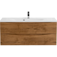 Тумба подвесная с раковиной BelBagno MARINO-1200-2C-SO-RN-P 120 см, Rovere Nature фото 