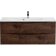 Тумба подвесная с раковиной BelBagno MARINO-1200-2C-SO-RW-P 120 см, Rovere Moro фото 