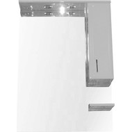 Зеркало-шкаф Стиль Коралл-70 см R, белый фото 