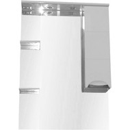 Зеркало-шкаф Стиль Соло 80 cм R, белый фото 