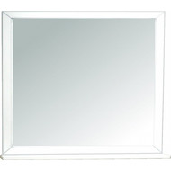 Зеркало Стиль Пандора 105 см, белое серебро фото 