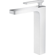 Смеситель для раковины высокий Timo Torne 4311/00-16F, хром/белый фото 