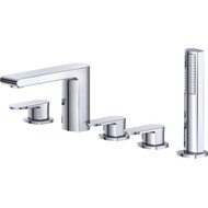 Смеситель для ванны BelBagno Terra TER-VI5-CRM фото 