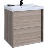 Тумба подвесная с раковиной Акватон Стоун 60 см 1A2314K1SX850, сосна арлингтон фото 