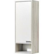 Шкаф подвесной Акватон Флай 35 см 1A237903FAX1L, белый/дуб крафт фото 