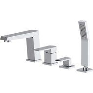 Смеситель для ванны BelBagno Arlie ARL-VIM4-CRM фото 