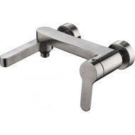 Смеситель для ванны BelBagno Delta DEL-VASM-IN, сатин фото 