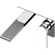 Смеситель для раковины настенный BelBagno Nova NOV-BLVM-IN, сатин, Цвет производителя: сатин фото 