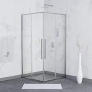 Душевое ограждение RGW SV-31 80х80 см 32323188-11, хром/прозрачное фото 