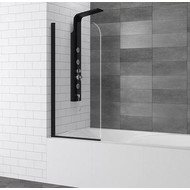 Шторка для ванны RGW SC-09B 60 см 06110906-14, чёрный/прозрачное фото 