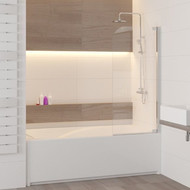 Шторка для ванны RGW SC-01 90 см 03110109-11 (стекло 8 мм), хром/прозрачное фото 