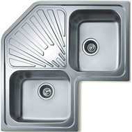 Кухонная мойка Teka Angular 2B 10118005, нержавеющая сталь фото 