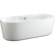 Ванна отдельностоящая BelBagno BB14-K 180х85 см фото 