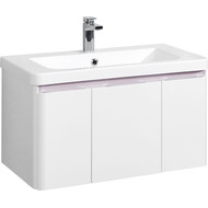 Тумба подвесная с раковиной Акватон Шерилл 85 см 1A2088K1SH010, белый фото 