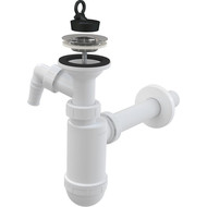 Сифон для умывальника Alcadrain A410P DN32 фото 