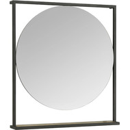 Зеркало Акватон Лофт Фабрик 80 см 1A242602LTDU0, дуб эндгрейн фото 