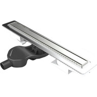 Трап Berges Wasserhaus B1 Keramik 80 см 090119, нержавеющая сталь, Цвет производителя: хром матовый, Размер трапа: 800 фото 