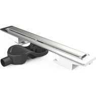 Трап Berges Wasserhaus C1 Norma 50 см 090136, нержавеющая сталь, Цвет производителя: хром матовый, Размер трапа: 500 фото 