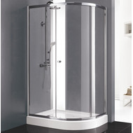 Душевое ограждение Cezares Anima RH-1 120х90 см, хром/матовое фото 